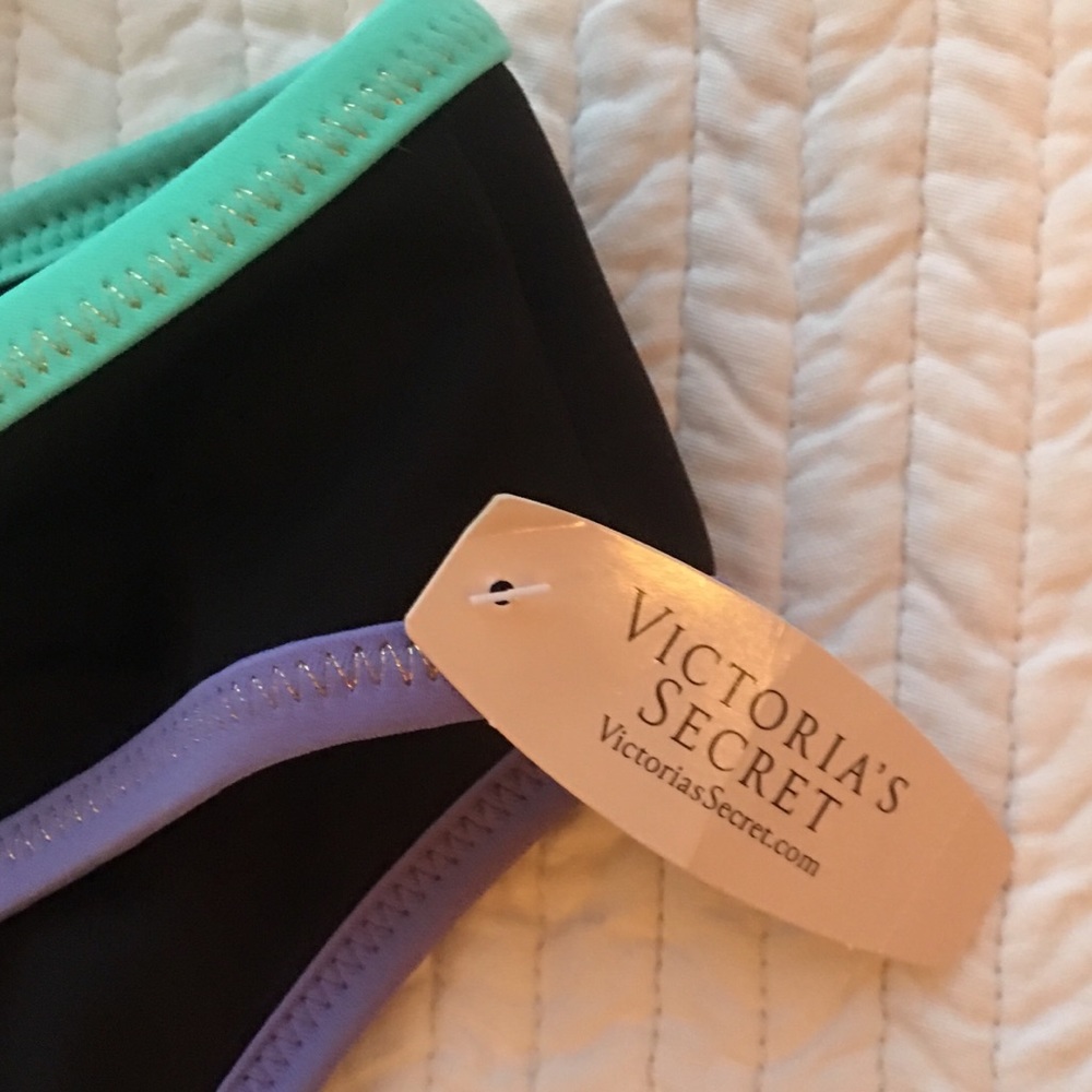 SOLD Victoria’s Secret Black Neon Bikini - Picture 2 of 7